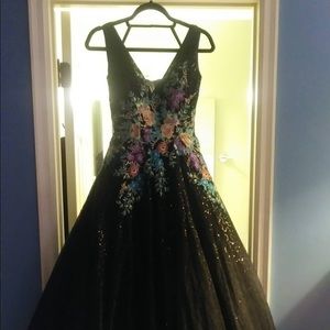 A prom dress